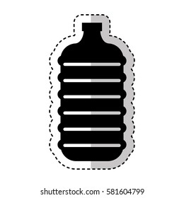 water big bottle isolated icon