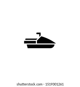 Water bike icon. Jet Ski vector icon. Transportation symbol for your web site design, logo, app, UI. Vector illustration, EPS10