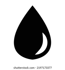 Icono de agua negra. Adecuado para necesidades de diseño de sitios web, contenido, afiches, banner o edición de video