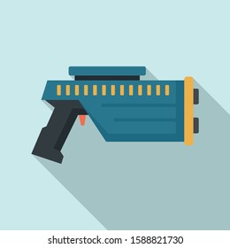 Water Blaster Icon. Flat Illustration Of Water Blaster Vector Icon For Web Design