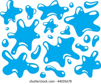 Water blots seamless background