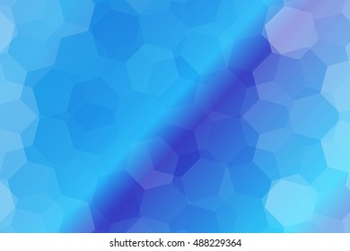 water blue color polygonal vector illustration, hexagon design for your ideas. gradient style, for business wallpaper, presentation