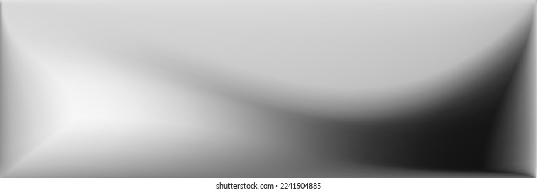 Ilustración De Textura Desenfocada Por El Agua. Malla gradiente ondulada gris. Diseño moderno en blanco y negro. Malla de gradiente ondulado de vibración gris. Fondo de la Oficina Natural Metálica.