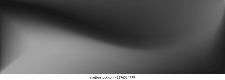 Ilustración De Textura Desenfocada Por El Agua. Fondo de diseño moderno gris plateado. Fondo borroso negro y blanco. Malla de gradiente ondulado de aluminio natural. Malla de gradiente ondulado metálico.