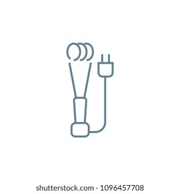 Water boiler linear icon concept. Water boiler line vector sign, symbol, illustration.