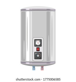 Water boiler vector icon.Cartoon vector icon isolated on white background water boiler.