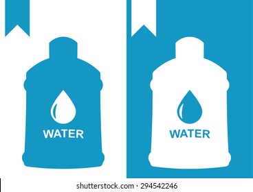 water bottle big logo