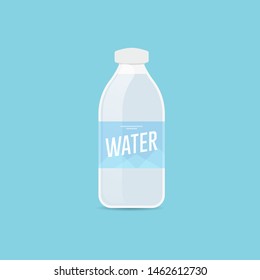 Water Bottle Color Vector Icon