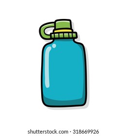 water bottle doodle