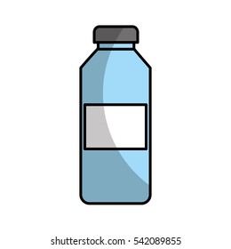 water bottle drink icon vector illustration design