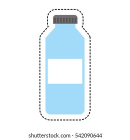 water bottle drink icon vector illustration design