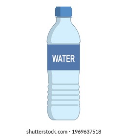 diseño vectorial de la bebida de la botella de agua