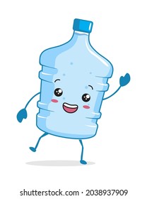 water bottle gallon cartoon kawaii