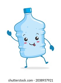 water bottle gallon cartoon kawaii