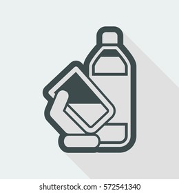 Water bottle icon