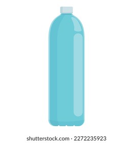 Water bottle icon cartoon vector. Delivery service. Clear object