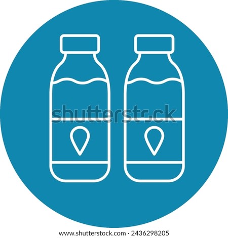 Water Bottle Icon Design For Personal And Commercial Use