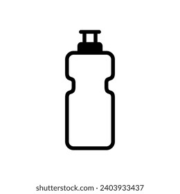 Water Bottle icon design template