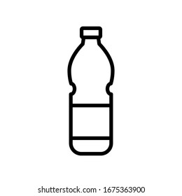 water bottle icon design vector template