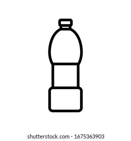 water bottle icon design vector template