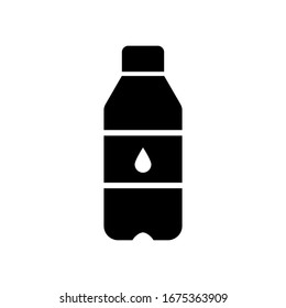 water bottle icon design vector template