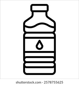 Water Bottle Icon Element For Design