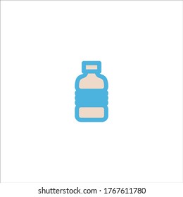 water bottle icon flat vector logo design trendy illustration signage symbol graphic simple