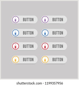 Water bottle icon - Free vector icon