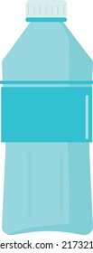 Water bottle icon. Hydration. Vector illustration	
