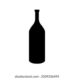 Water bottle icon illustrated on background
