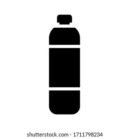 Water Bottle Icon Or Logo Isolated Sign Symbol Vector Illustration - High Quality Black Style Vector Icons
