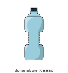 water bottle icon over white background colorful design vector illustration