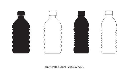 water bottle icon, Bottle icon set. bottle vector icon