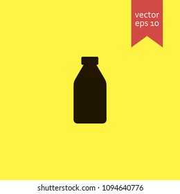 water bottle. water bottle icon. sign design. Vector EPS 10.