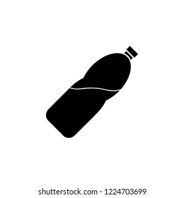 water in a bottle icon. Simple glyph vector of camping set for UI and UX, website or mobile application