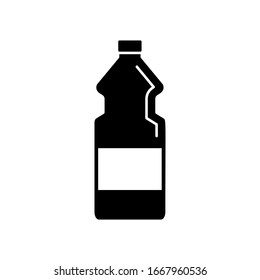 Water, bottle icon. Simple vector liquid container icons for ui and ux, website or mobile application