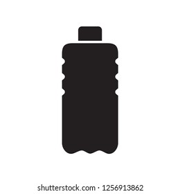 water bottle icon in trendy flat style 