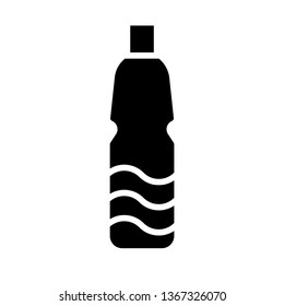 water bottle icon vector