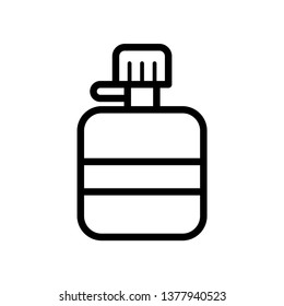 Water Bottle Icon Vector