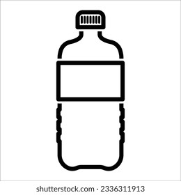 water bottle icon vector design template