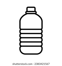 water bottle icon vector design template simple and clean