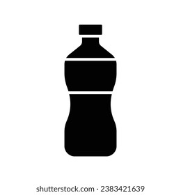 Vektordesign-Vorlage für Wasserflaschen einfach und sauber