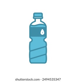 water bottle icon vector design template elegant style