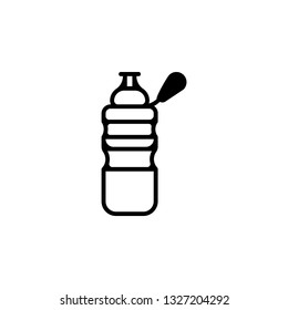 Water bottle icon, vector, eps10