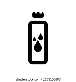 Water bottle Icon, Vector graphics