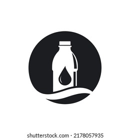 water bottle icon vector illustration design template