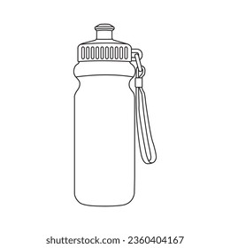 Water bottle icon vector illustration symbol design