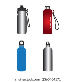 Water bottle icon vector illustration symbol design