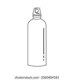 Diseño de símbolo de la ilustración del vector de la botella de agua