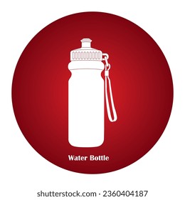 Water bottle icon vector illustration symbol design